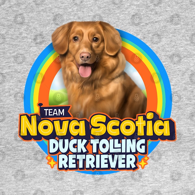 Nova Scotia Duck Tolling Retriever by Puppy & cute